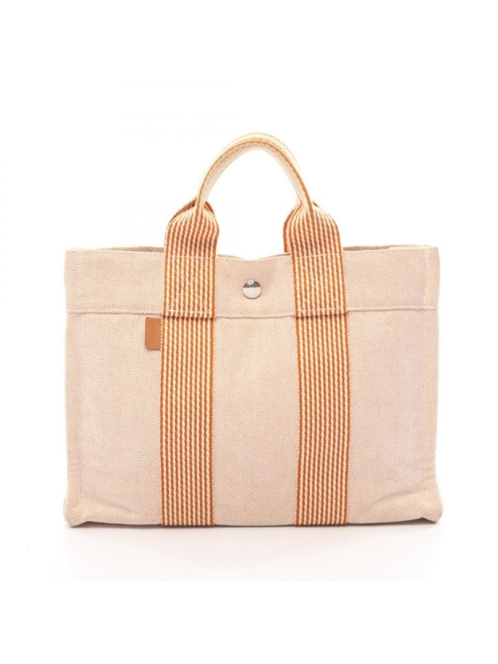 Hermes Tote Bag New Fourre Tout PM Orange Canvas
